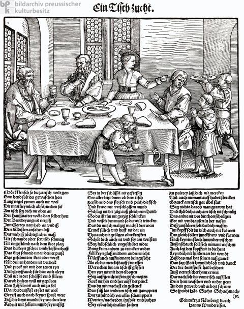 Table Manners (c. 1540)